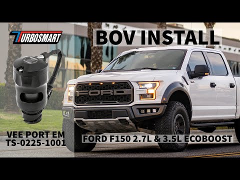 BOV INSTALL: Ford F150 EM Blow Off Valve (P/N: TS-0225-1001)