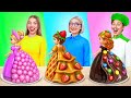 Me Vs Grandma Cooking Challenge Crazy Hacks And Recipes By Super Hyper DO