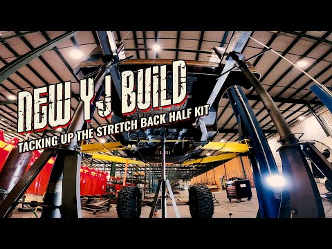 The NEW Motobilt Jeep YJ Build Project - Tacking up the Stretch Back Half Kit!