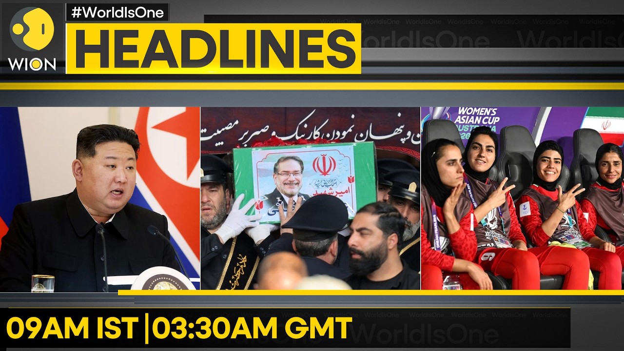 Iran Holds Funeral For Ali Shamkhani | More Iranian Footballers Drop Asylum Bid | WION HEADLINES