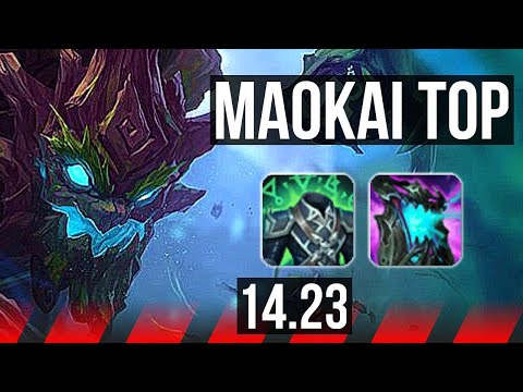 MAOKAI vs GALIO (TOP) | KR Grandmaster | 14.23