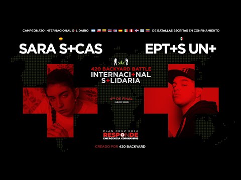 SARA SOCAS vs EPTOS UNO. 4os. 420 Backyard Battle Internacional Solidaria.
