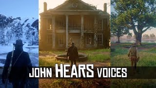 Best Version - Epilogue - John Hears Voices Of Arthur &amp; Others at Old Gang Campsites - RDR2