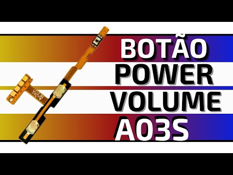 [ Samsung A03S A037M ] Como Trocar Botoes Power Volume Ligar Flex How to Change Power Volume Buttons
