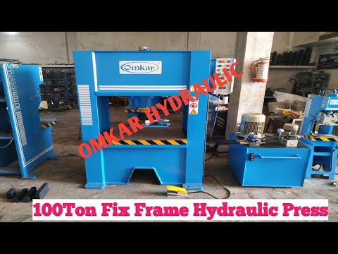 Fix Frame Hydraulic Press Machine