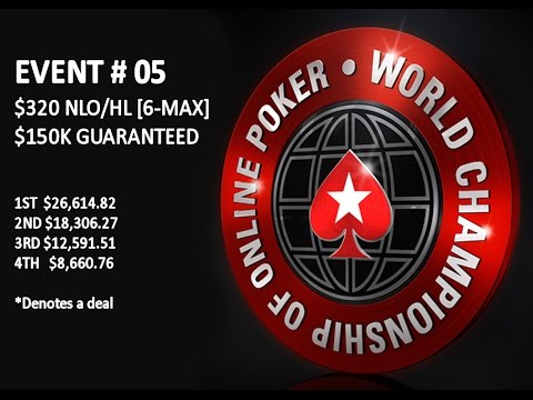 WCOOP 2016 EVENT#05 $320 NLO H/L [6-MAX] FINAL TABLE