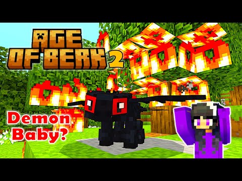 Age of Berk 2: Evil Demon Baby Night Fury / How to Train Your Dragon in Minecraft