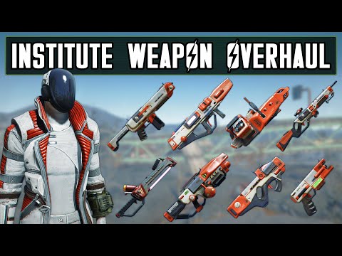 HUGE Institute Overhaul (30+ Weapons!) - Fallout 4 Mod