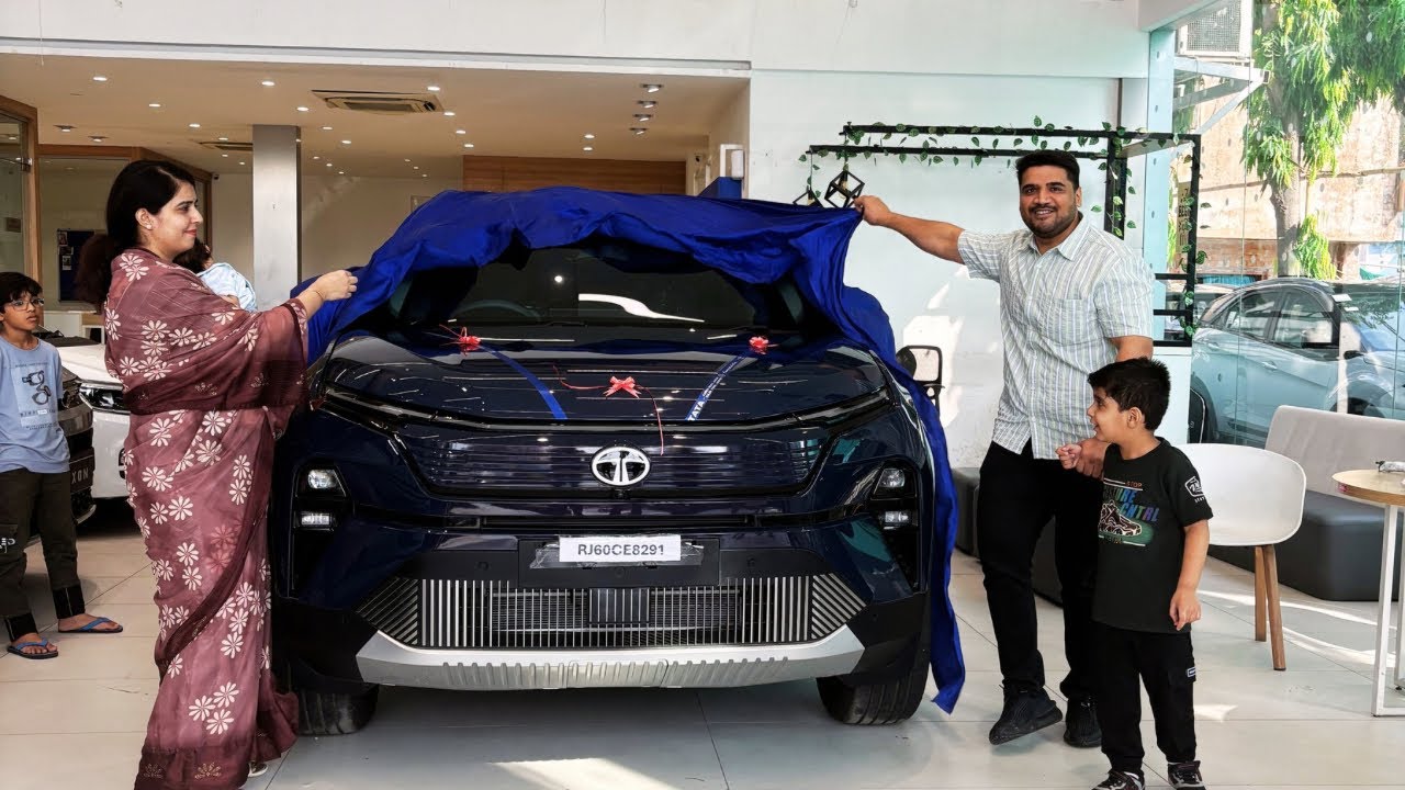 Taking Delivery of the All-New Tata Harrier EV | First Impressions & Features!”