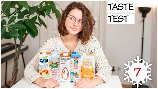 DIE BESTE MANDELMILCH | TASTE TEST | VLOGMAS 7