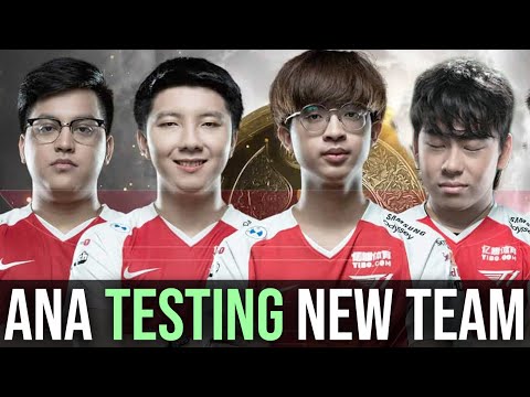 Ana testing his NEW T1 teammates
