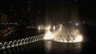 Dubai Fountain - &quot;Baba Yetu&quot; by Christopher Tin