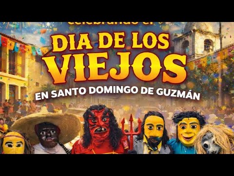 EN VIVO EN EL DIA DE LOS VIEJOS EN SANTO DOMINGO DE GUZMÁN #viralvideo #shortvideo