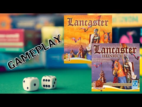 Lancaster + Espansione Henry V: the power of the king (gioco da tavolo) - Gameplay italiano