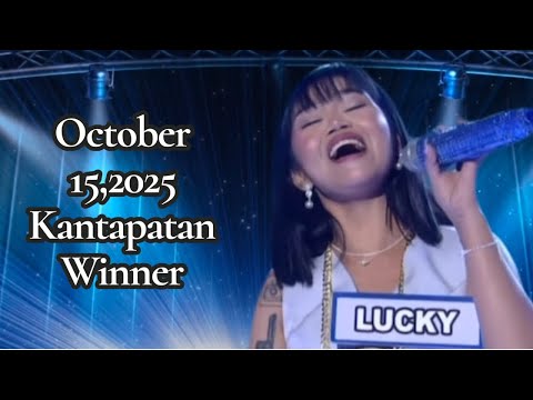 OCTOBER 15,2025 KANTAPATAN WINNER LUCKY | TAWAG NG TANGHALAN SA SHOWTIME 