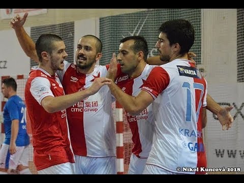 Futsal: SK Slavia Praha - Helas Brno 7:3 (4:1)