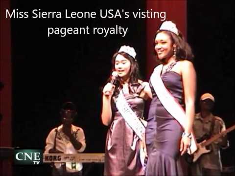 Miss Sierra Leone USA Pageant July 1st 2012