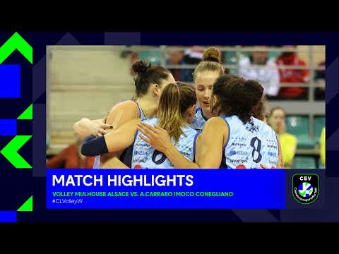 Highlights | Volley MULHOUSE Alsace vs. CONEGLIANO | CEV Champions League Volley 2023