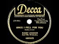 1st RECORDING OF: Since I Fell For You - Buddy Johnson (Ella Johnson, vocal) (1945)