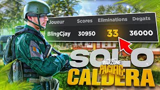 Je réalise mon RECORD de KILLS en SOLO sur Caldera ?!? (Saison 1 Pacific)