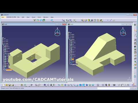 CATIA Surface Design Exercises for Beginners - 1 | CATIA Surface Design Examples