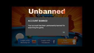How to Unban 8 Ball Pool Account | Trick for Permanently Banned Accounts