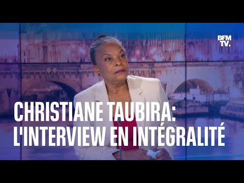 Présidentielle: l'interview de Christiane Taubira en intégralité
