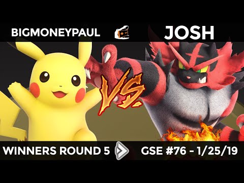 GSE #76 - BigMoneyPaul (Pikachu) vs Josh (Incineroar) - Winners Round 5