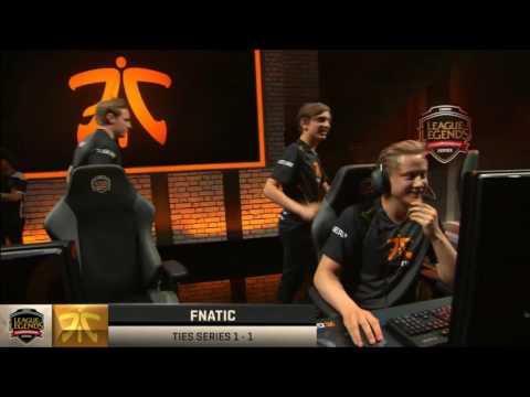 Fnatic vs Misfits  Highlights EU LCS  Spring 2017   FNC vs MSF Week 10 Day 4