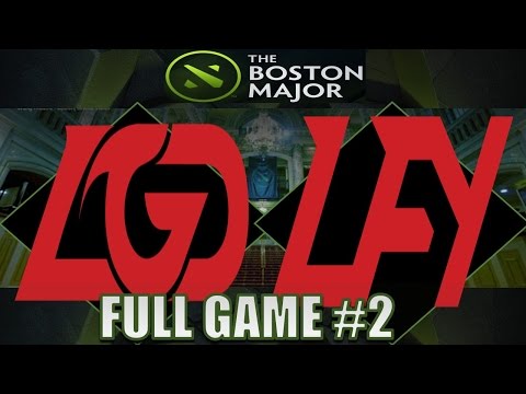 LGD Gaming VS LGD.FY #2 | Boston Major | Dota 2 Full Game 7.14
