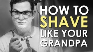 How to Shave with a Safety Razor | AoM Instructional