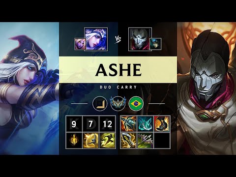 Ashe ADC vs Jhin - BR Challenger Patch 25.17