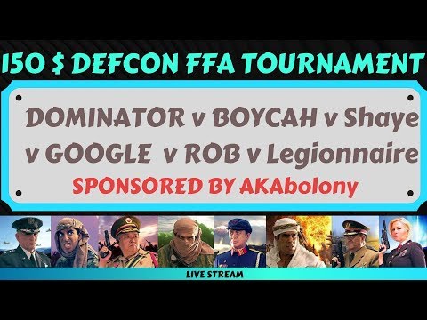 150$ FFA - DOMINATOR v BOYCAH v Shaye  v GOOGLE - ROB - Legionnaire - Sponsored by AKAbolony