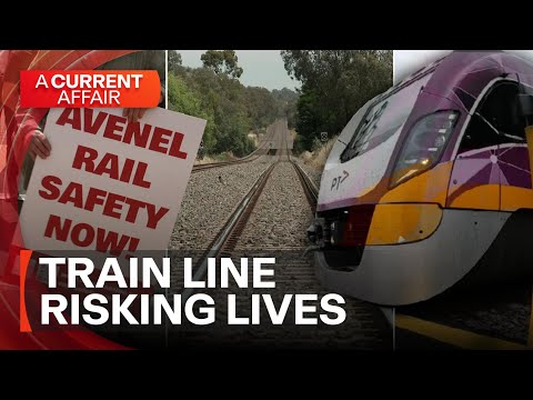 Dangerous rail crossing puts entire town at risk | A Current Affair
