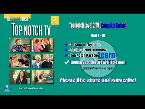 TOP NOTCH Comedy DVD 2 with English Subtitles: Learning English Conversation