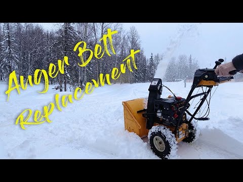 Snow Blower Belt Replacement