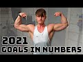 MY 2021 GOALS IN NUMBERS