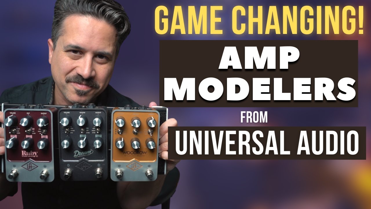 My demo of the Universal Audio UAFX Amp Modeler Pedals! - YouTube