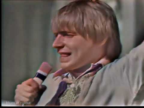The Yardbirds - live in France [Colourised] April 1967