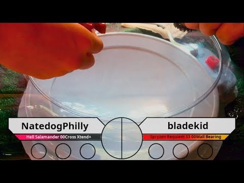 WBO Beyblade Tournament Battle: NatedogPhilly vs bladekid - Beyblade East Part 1 #BeybladeBurst