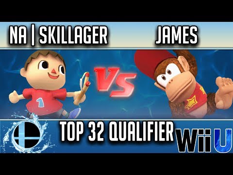 Smash'N'Splash 3 TOP 32 QUALIFIER - NA | Skillager (Villager) vs James (Diddy Kong)