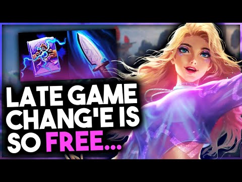 Chang'e is TERRIFYING With This Build Now... - Grandmasters Ranked Joust - Smite