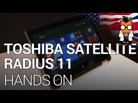 Toshiba Satellite Radius 11: Hands On