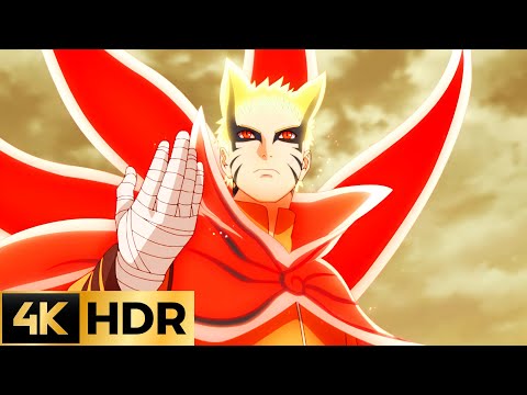 NARUTO BARYON RASENGAN vs ISSHIKI 4K HDR