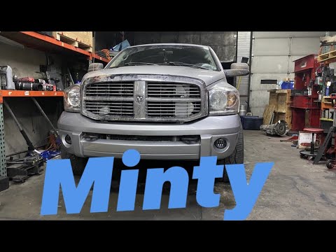 DODGE RAM LARAMIE BUMPER SWAP