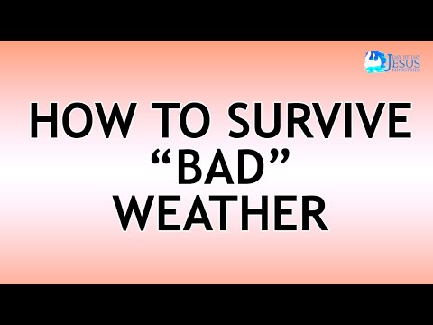2022-10-07 How to Survive "Bad" Weather - Ed Lapiz