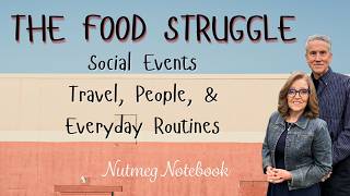 “With Eating Healthy, do you struggle with social events, travel, people, or everyday routines?”