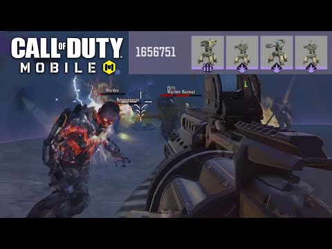 Full Hard Mode Undead Siege Gameplay in COD Mobile (Ft. Noah & Aerith Over 1.6 Million Damage)