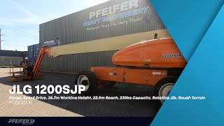 Купить телескопический подъемник JLG 1200SJP Diesel, 4x4x4 Drive, 38.7m Working Height - Изображение 4 | Machineryline AM Телескопический подъемник JLG 1200SJP Diesel, 4x4x4 Drive, 38.7m Working Height | Изображение 4 - Machineryline