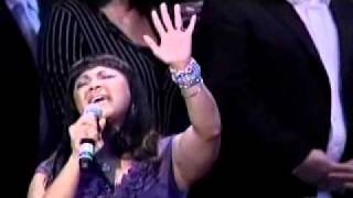 Erica Campbell performs &quot;Dear Jesus I Love You&quot; at the Walter Hawkins Tribute Concert